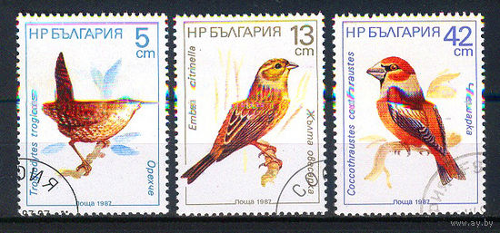 1987 Болгария. Певчие птицы