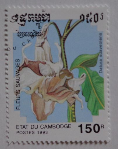 Камбоджа.1993.цветок