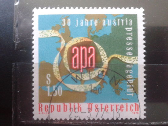 Австрия 1976 30 лет Австрийского пресс-агентства