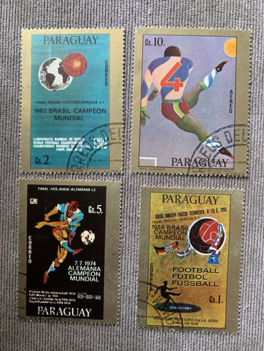 Парагвай 1977. Футбол. Полная серия