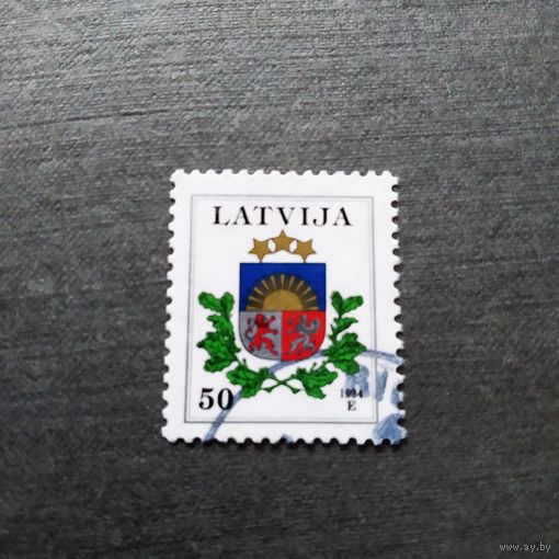 Марка Латвия 1994 год Стандартный выпуск