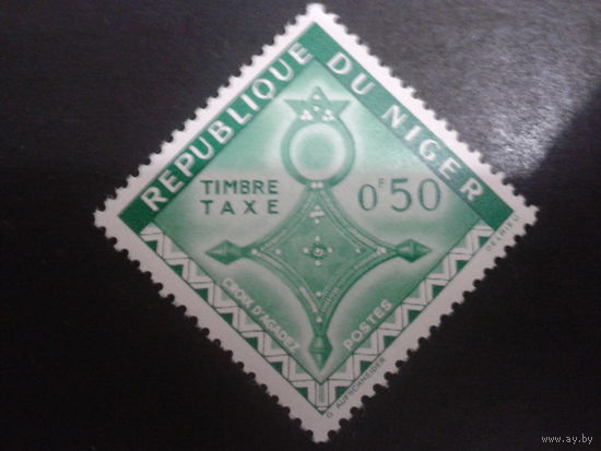 Нигер 1962 доплатная марка