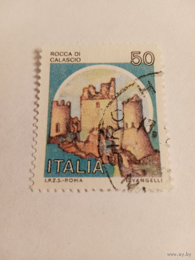 Италия 1980. Архитектура. Rocca di Calascio