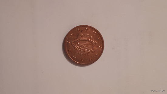 1 евро цент Ирландия 2012г.