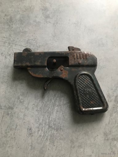 Пистолет детский игрушка СССР. Жесть