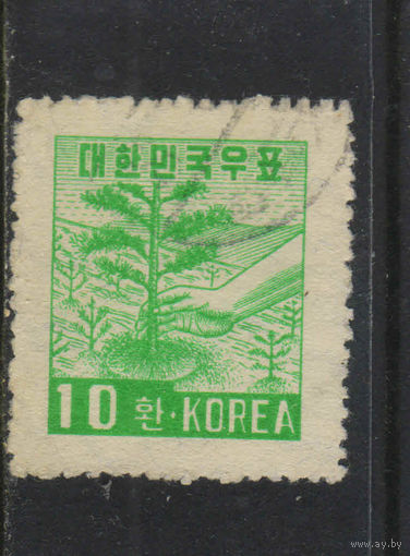 Корея Респ 1953 Посадка растений Стандарт #158