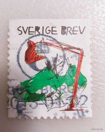 Швеция 2012. Поздравительные марки. Приветствие