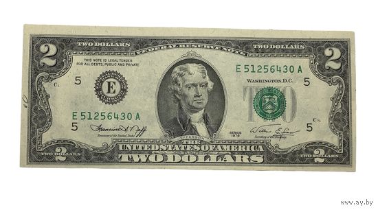 2 Доллара США 1976