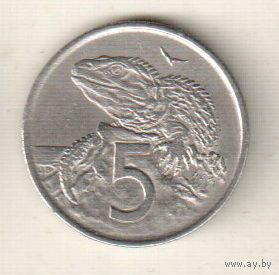 Новая Зеландия 5 цент 1967