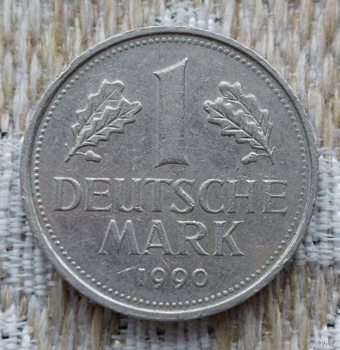 Германия 1 марка 1990 года, F.