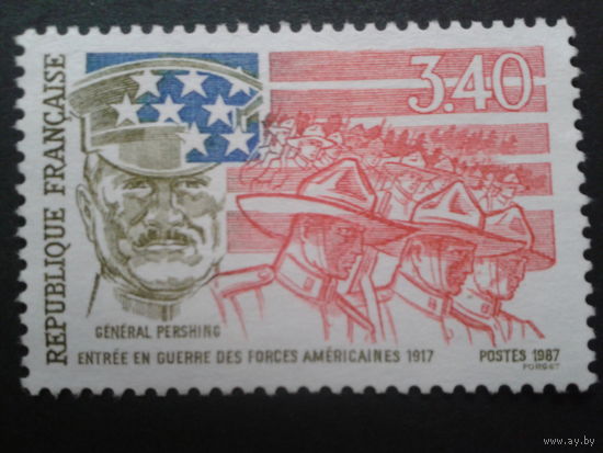 Франция 1987 генерал и солдаты США