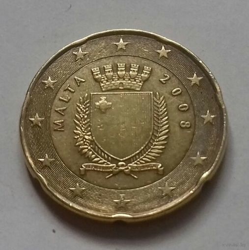 20 евроцентов, Мальта 2008 г.