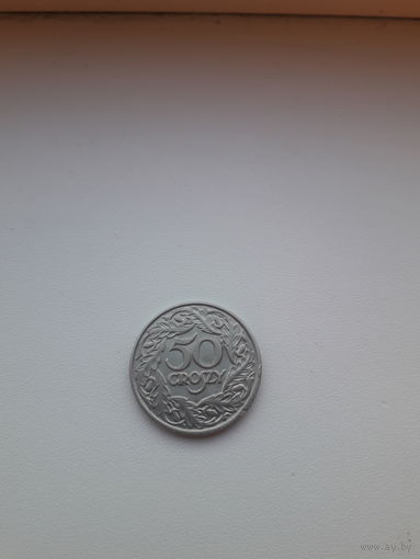 ПОЛЬША 50 грош 1923 год