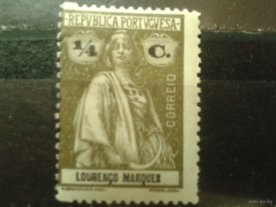 Лоренцо Маркеш, колония Португалии, 1914 Церера - богиня плодородия
