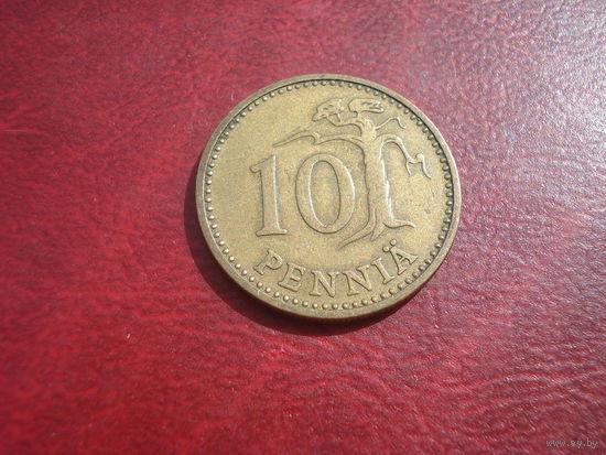 10 пенни 1963 год Финляндия