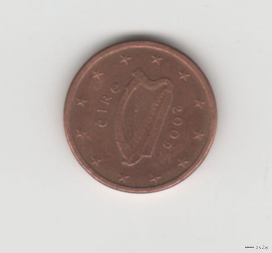 1 евроцент Ирландия 2009 Лот 8235