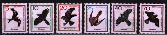1965 Германия ГДР фауна птицы Mi-1147-52 серия 6х-марок**\\Б
