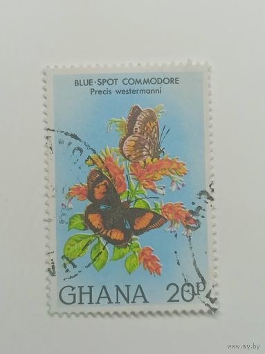 Гана 1982. Бабочки