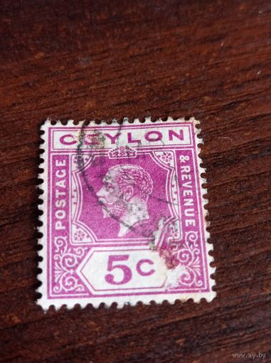 Британский Цейлон 1911 года