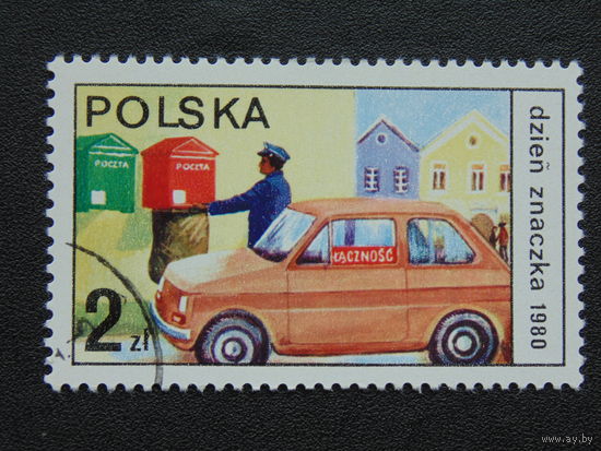 Польша 1980г. Авто.