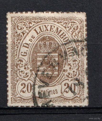 ЛЮКСЕМБУРГ\4о\1865-75 Luxembourg герб