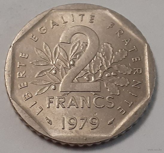 Франция 2 франка, 1979 (3-13-185)