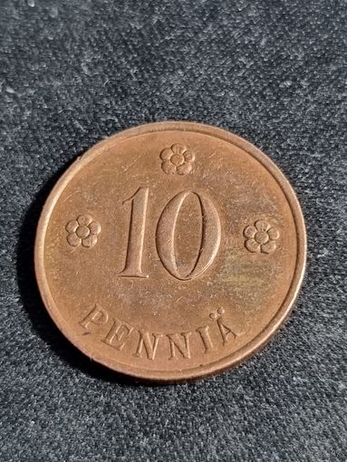 ФИНЛЯНДИЯ 10 пенни 1940  (1 ПРЕДЛОЖНИЕ НА АУ)