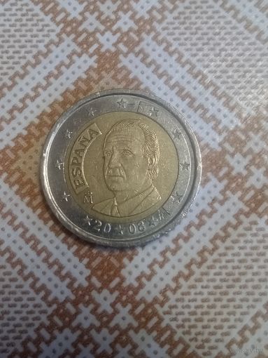 2 евро 2008 Испания