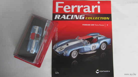 Ferrari Racing Collection #9 - Ferrari 250 Testa Rossa #19 24h Le Mans 1958, Martin, Tavano
