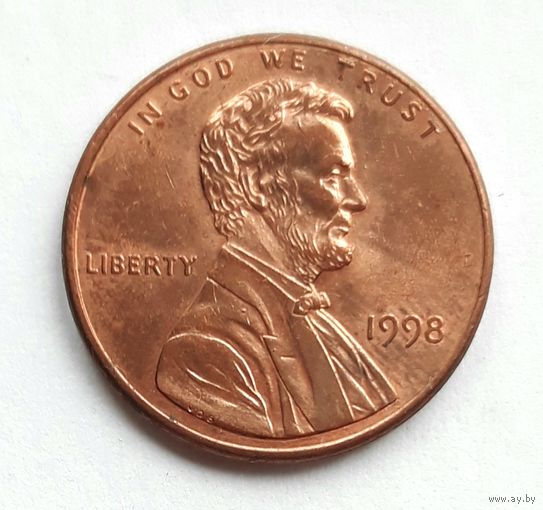 США 1 цент 1998 г.