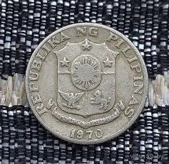 Филиппины 10 центов 1970 года. Маска.