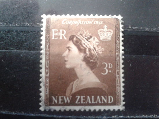 Новая Зеландия 1953 Коронация королевы Елизаветы 2