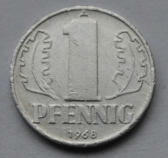 Германия (ГДР), 1 пфенниг 1968 г.