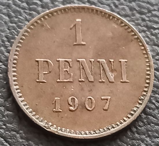 1 пенни 1907