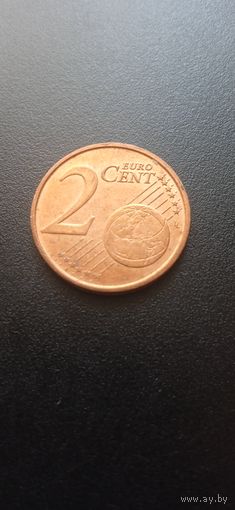 Бельгия 2 евроцента 2007 г.