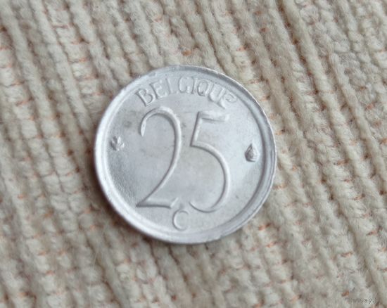 Werty71 Бельгия 25 сантимов 1972