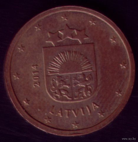 2 цента 2014 год Латвия