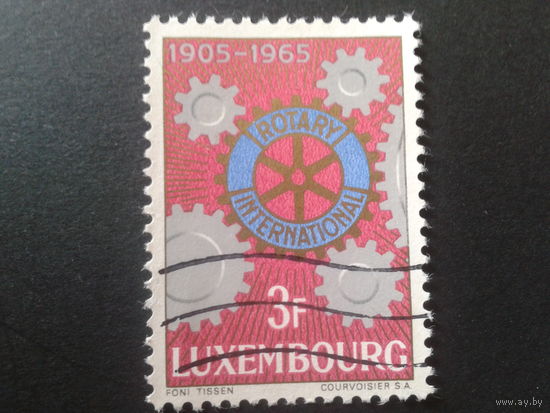 Люксембург 1965 60 лет Ротари-клуб