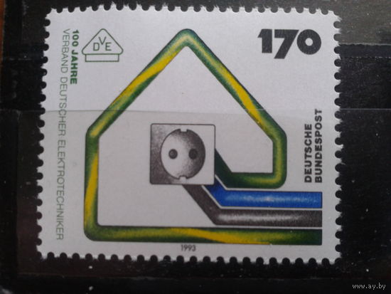 Германия 1993 электротехника** Михель-2,4 евро