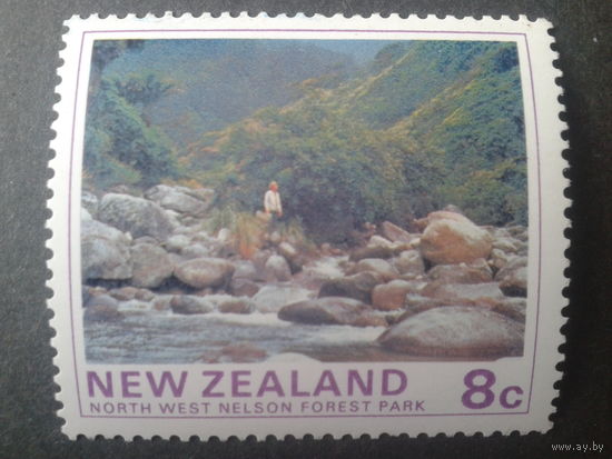 Новая Зеландия 1975 лесопарк