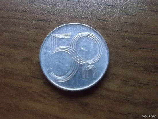 Чехия 50 геллеров 1996