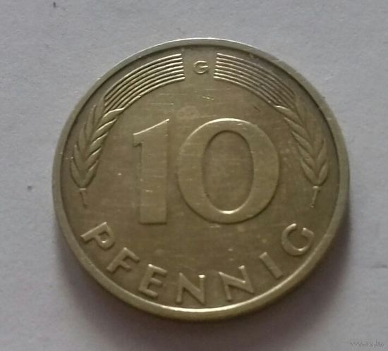 10 пфеннигов, Германия 1991 G