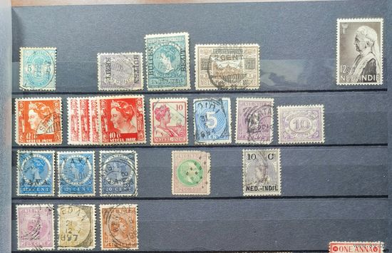 Голландская Ост-Индия. Сборка марок