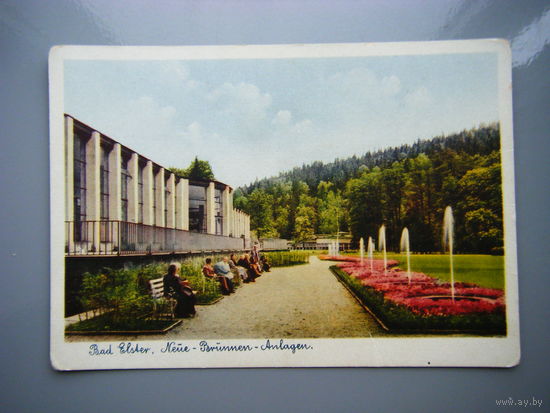 Винтажная немецкая открытка 1950г.