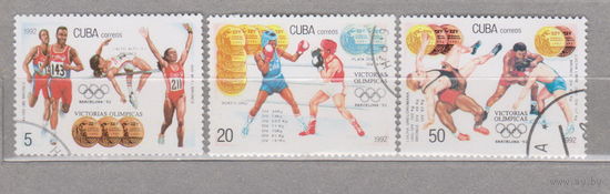 Спорт Олимпийские игры Куба 1992 год лот 16    2