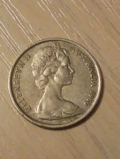 Австралия 5 центов 1966г.