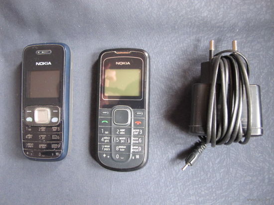 2 мобильных телефона NOKIA с зарядным устройством