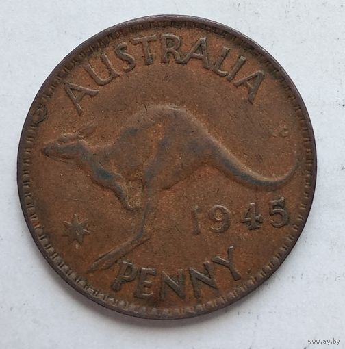 Австралия 1 пенни, 1945 3-13-3