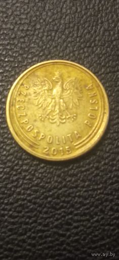 Польша 1 грош 2015г.