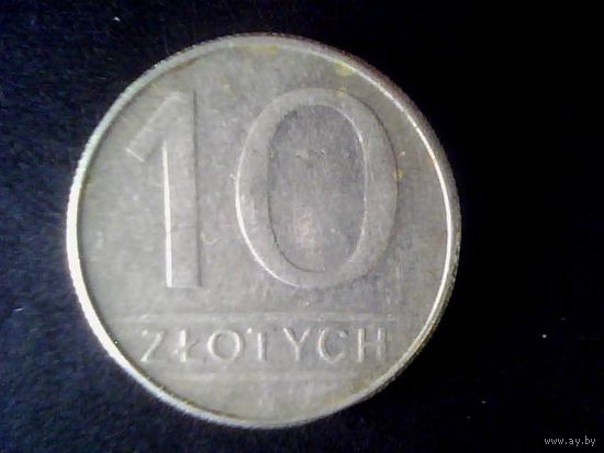 Монеты.Европа.Польша 10 Злотых 1988.